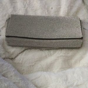 Diamond clutch or shoulder bag